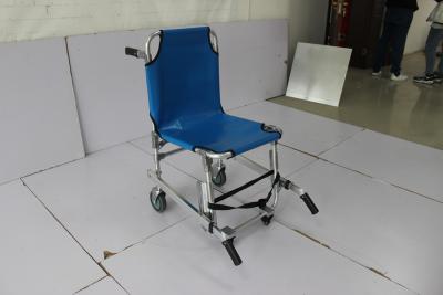 China 90CM 2 Fold Convertible Wheelchair Cum To Stretcher Hospital Ambulance Aluminum Alloy for sale