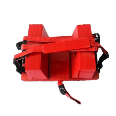 China 560MM Emergency Rescue Stretcher Foam Spine Board With Head Immobilizer for sale