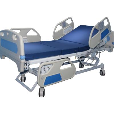 China 500H treiben manuell elektrisches Icu-Krankenhaus-Bett für Patient ODM an zu verkaufen