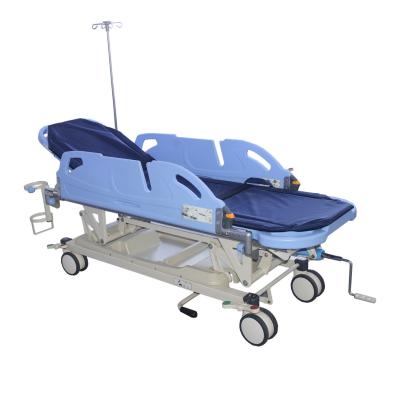 China 760MM 33CM Patient Shifting Transfer Stretcher Trolley For Hospital Ambulance for sale