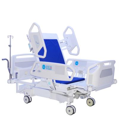 China 2150MM 250KGS Electric Medical Automatic Patient Bed For Home ICU Adjustable for sale