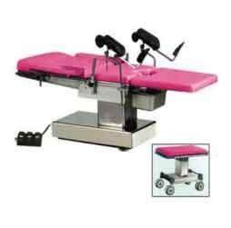 China 1980MM 90 Deg Multi-Functional Electric Gynecological Obstetric Delivery Examination Bed Table with Caster for sale