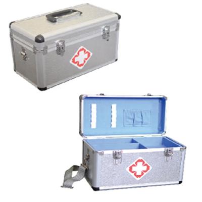 Chine boîte médicale de médecine d'alliage d'aluminium de 35cm de premiers secours de stockage portatif de secours à vendre