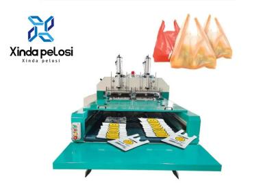 China High Speed Automated Plastic Shopper Making Machine Polythene Bag Making Machine for sale