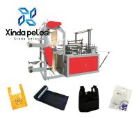 Quality Automatic PE Biodegradable Plastic Carry Bag Making Machine 220V for sale