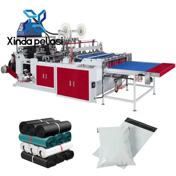 Quality BOPP OPP PP PE Heat Cutting Side Sealing Courier Bag Making Machine Multifunctio for sale