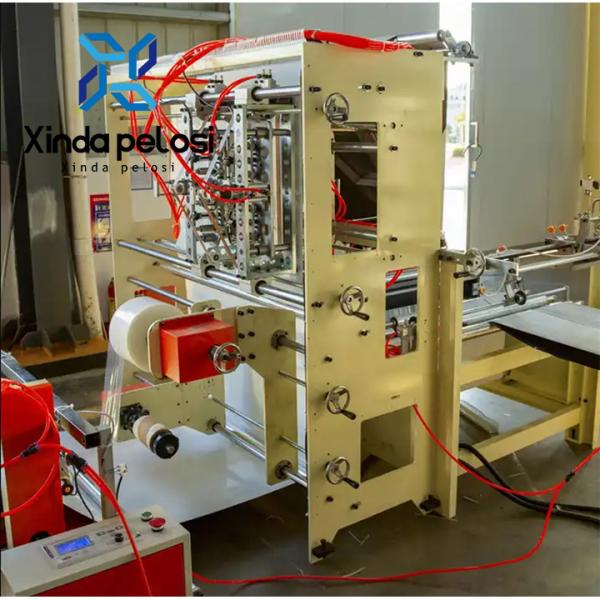 Quality Automatic Long Lasting Courier Bag Making Machine 110pcs/Min Energy Saving for sale