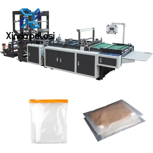 Quality Automated Zipper Bag Making Machine 220V/380V Easy To Operate for sale