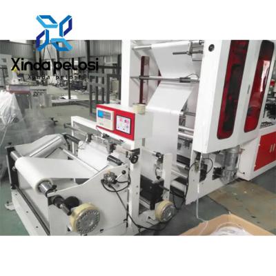 China Máquina automática de fabricação de sacos de selos de três lados 110pcs/min Alta velocidade à venda