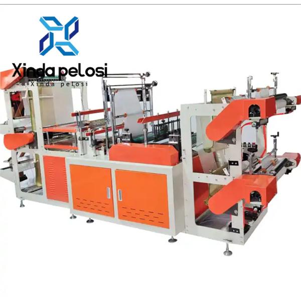 Quality High Performance Automatic Refuse Bag Making Machine Safety Operation for sale
