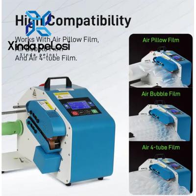 China Sistema de embalaje de almohadillas de aire de llenado de vacío inflable Máquina de fabricación de cojines de aire de amortiguador compacto en venta