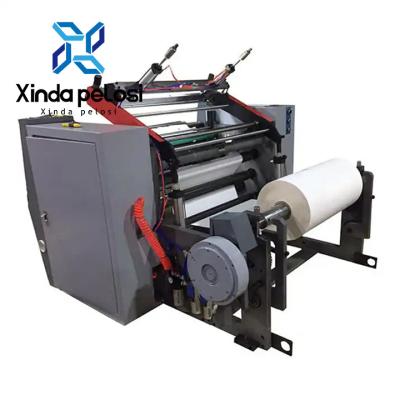 China 220/380/415V  Cash Register Paper Slitter Rewinder Automatic Paper Roll Cutting Machine for sale