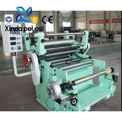 China Customized  Double Winding Shaft Cash Register Paper Roll Slitting Machine 380V for sale