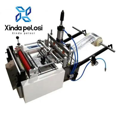 China 220V Polythene Bag Cutting And Sealing Machine High Productivity for sale