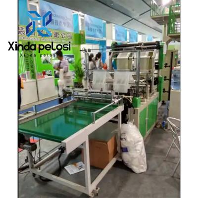 China Four Lines Heat Sealing Cold Cutting Bag Sealing And Cutting Machine 1.1kw for sale