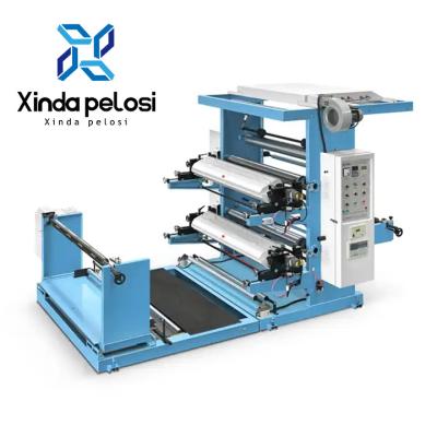 China Gepersonaliseerde drukmachine voor niet-geweven zakken in twee kleuren Te koop