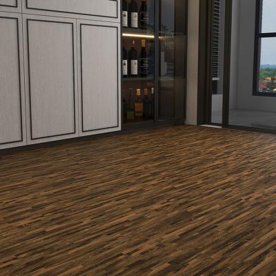 China 1218*180mm WPC Vinyl Click Flooring With IXPE Underlayment for sale