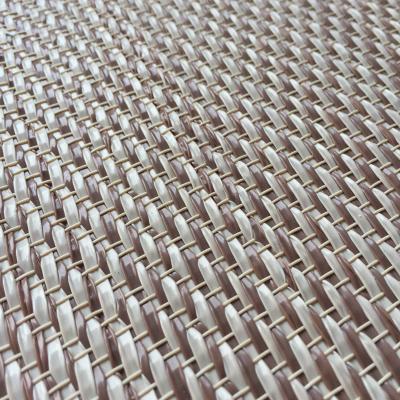 China La teja tejida decorativa amistosa del vinilo de Eco hizo punto 2.5-3.5m m en venta