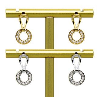 China 316 Stainless Steel Fashion Jewelry Earrings Gold Screw Back Ear Piercings Stud Earrings for sale