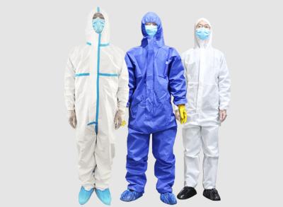 China Disposable medical isolation clothing anti-virus clothing disposable one-piece protective clothing for sale