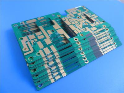 China Rogers 6035 High Frequency PCB Built On Dual Layer 30mil Core With Immersion Gold for Power Dividers for sale