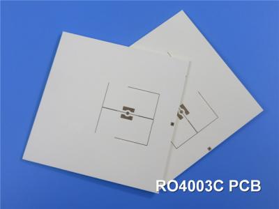 Китай PCB Rogers 4003C высокочастотный с покрытием 8mil, 12mil, 20mil, 32mil и 60mil с золотом, серебром и оловом погружения продается