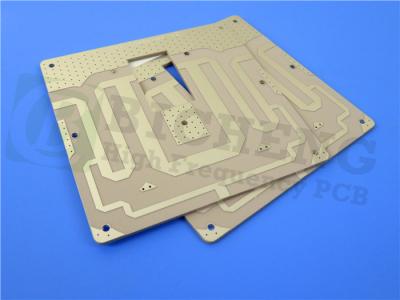 China RO3206 High Frequency PCB Built on 25mil 0.635mm Substrate with Double Sided Copper and Immersion Silver for sale