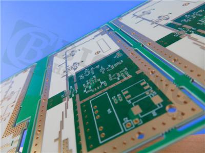 China RO3210 high frequency circuit materials 2-layer rigid PCB With Immersion Gold Sample for sale