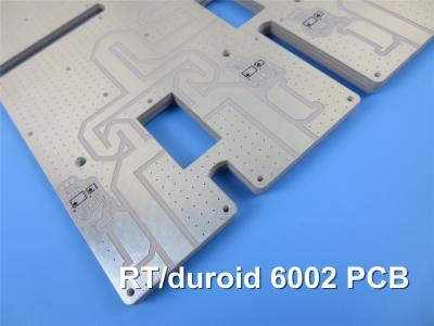 China Rogers RT/duroid 6002 Substrate - 40mil (1.016mm) 2-layer rigid PCB Microwave Material for sale
