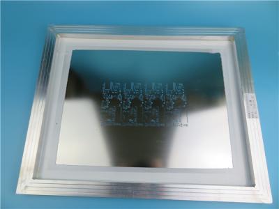 China Laser Stencil Built on 520 X 420mm With Aluminum Fame and 0.12mm thick for sale