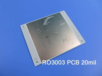 中国 ロジャースRO3003のマイクロウェーブPCBの2層のロジャース3003の20milサーキット ボードDK3.0 DF 0.001高周波PCB 販売のため