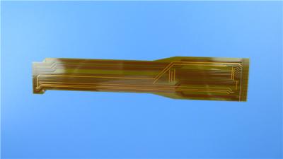 Cina Circuito stampato flessibile (FPC) sviluppato sul Polyimide con l'oro ed il rinforzo di immersione per la striscia #FPC Manufactur del collegamento in vendita