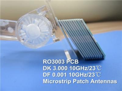 中国 ロジャース3003 PCB RO3003高周波PCBの10mil、20mil、30milおよび60mil厚いコーティングの液浸金、銀および錫 販売のため