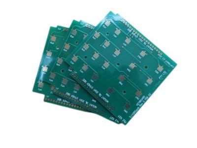 China Keypad PCB Hard Gold Circuit Board Built On Tg170 FR-4 With Green Solder Mask for sale