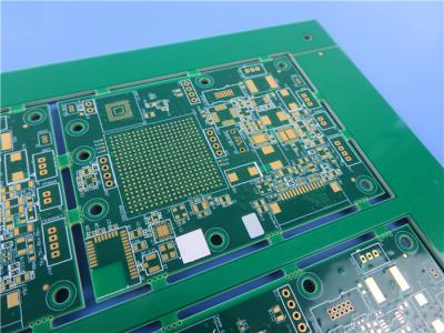 China High Density Interconnect (HDI) PCB Circuit Board Built on 14-Layer FR-4 Tg170℃ With Immersion Gold for sale
