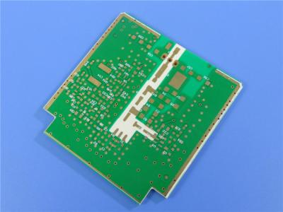 China Hybrid PCB Mixed Material Circuit Board Different Materials Combined PCB RO4350B + FR4 + RT/duroid 5880 with Gold for sale