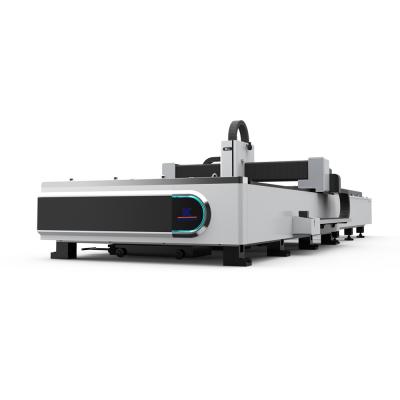 China CNC Metal Fiber Laser Cutting Machine IPG GENERATOR DXP Graphic Format Supported à venda