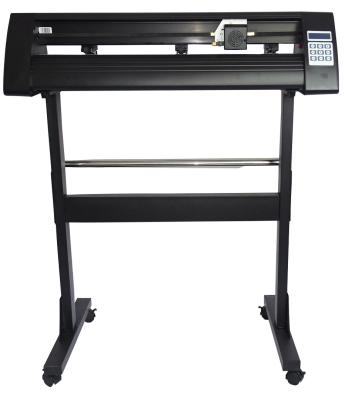 China 28 Inch 720mm Economical ABS Car Step Motor Black Vinyl Cutting Plotter for sale