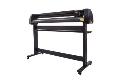 China 1350mm Bewegungsmanuelle Vinylschneider-Maschinen-Ausschnitt-Plotter-Papierschneidemaschine Schritt-KI-1350 zu verkaufen
