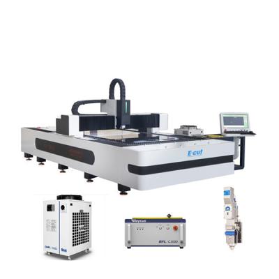 China Servo Motor 1000w Fiber Laser Cutting Machine Cypcut Control for sale