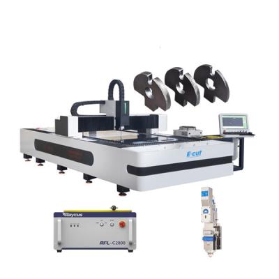 China 1000w Fiber Laser Cutting Machine For Carbon Steel / Stainless Steel for sale