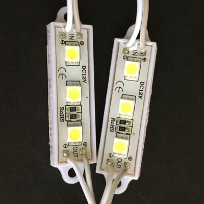 China Advertising Custom Flashing Channel Letter 0.72W LED Module RGB 3 Chips 5050 LED Smd Module for sale