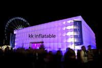 China Shinning And Attractive Led Light Inflatable Tent For Trade Show KKT-G27 for sale