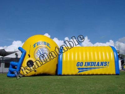 China Supper Bowl Model Inflatable Tunnel For Outdoor Events Waterproof for sale