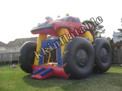 China Oem Outdoor Large Commercial Car Bouncing Moonwalk Inflatable Bouncer Kkb-g003 Renting Used for sale