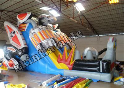 China O robô atrativo inflável seca o campo de jogos de salto da corrediça/divertimento inflável à venda