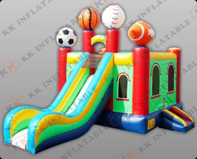 China Castillo de salto inflable de los deportes felices/casa animosa inflable en venta