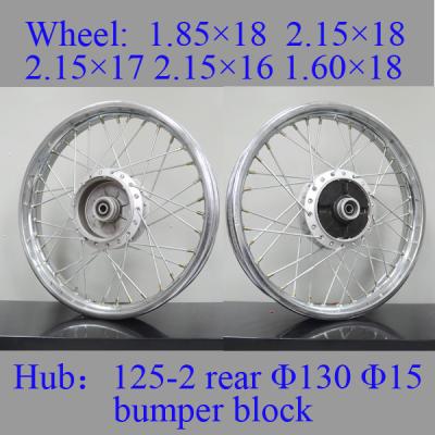 China Customized Logo Spoked Motorcycle Wheels Chrome Spoke Wheels Impact Resistance for sale