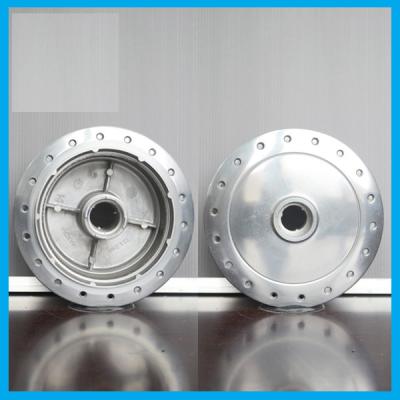 China Natural Color Motorcycle Front Wheel Hub Aluminum Die Casting Parts for sale