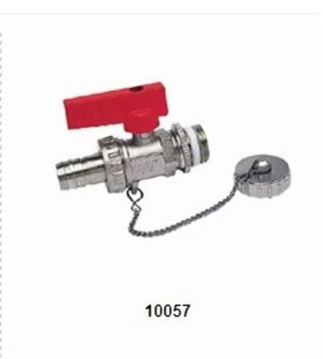 China Brass Ball Valve With Drain , Boiler drain Ball Valve 10057 and 10058 in 16Bar for sale